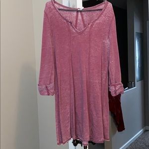 Great Material, Purple Sweater/Dress, Vneck